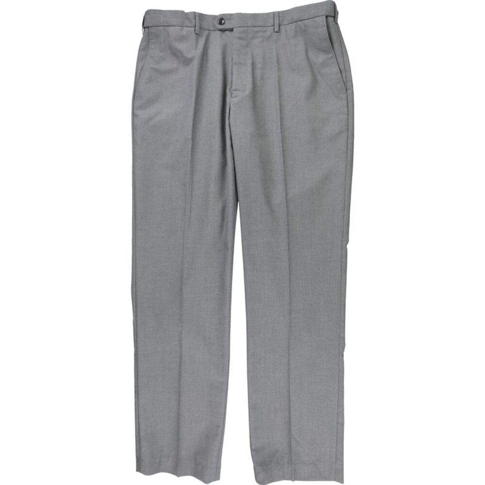 Coofandy Mens Chambray Straight Leg Classic Dress Pant Slacks, NWT